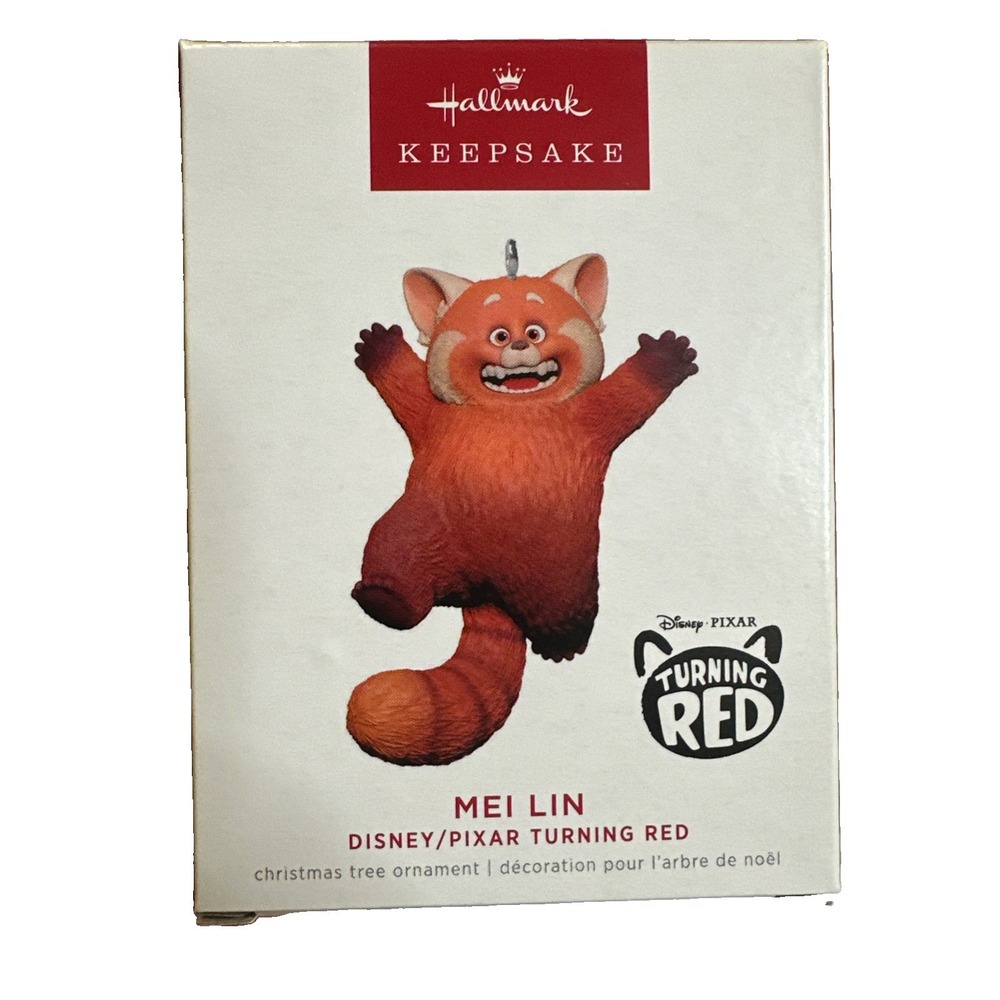Hallmark Keepsake Ornament 2022 Disney Pixar Turning Red Mei Lin New In Box